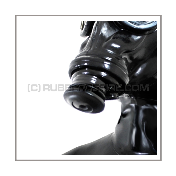 Thread cover with mouth for gas mask threads 40 mm